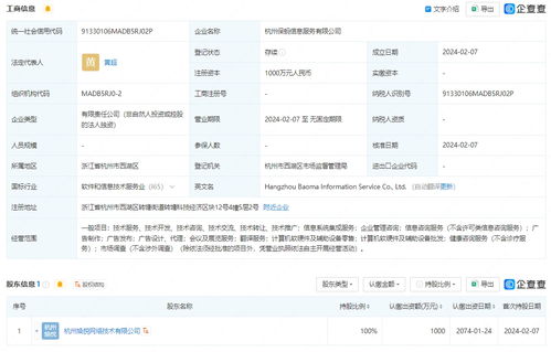 螞蟻集團(tuán)新設(shè)保螞信息服務(wù)公司，強(qiáng)化網(wǎng)絡(luò)與信息安全軟件開發(fā)